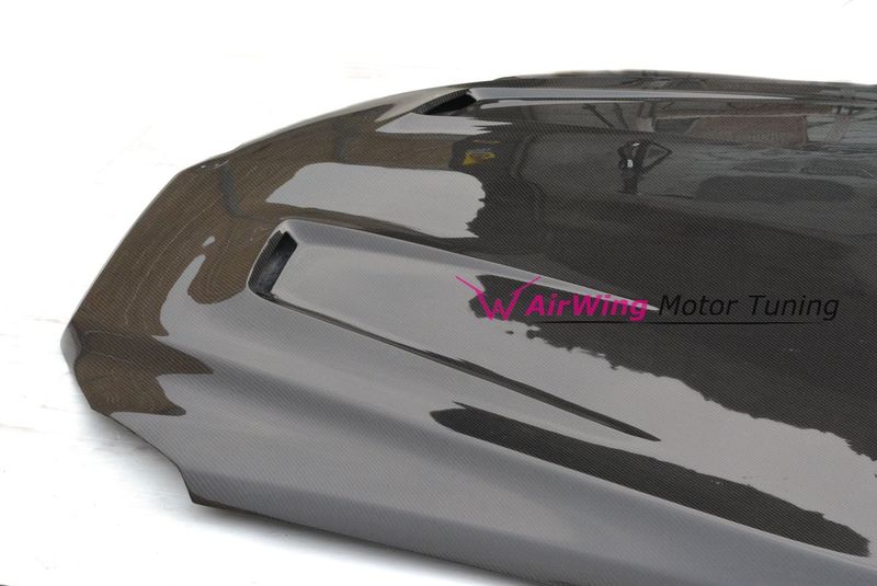 W207 - AirWing style Carbon Hood ３